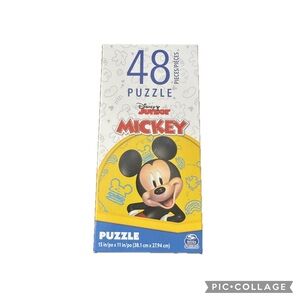 Disney Mickey Mouse Puzzle with Yellow and Black Accents